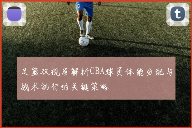 足篮双视角解析CBA球员体能分配与战术执行的关键策略